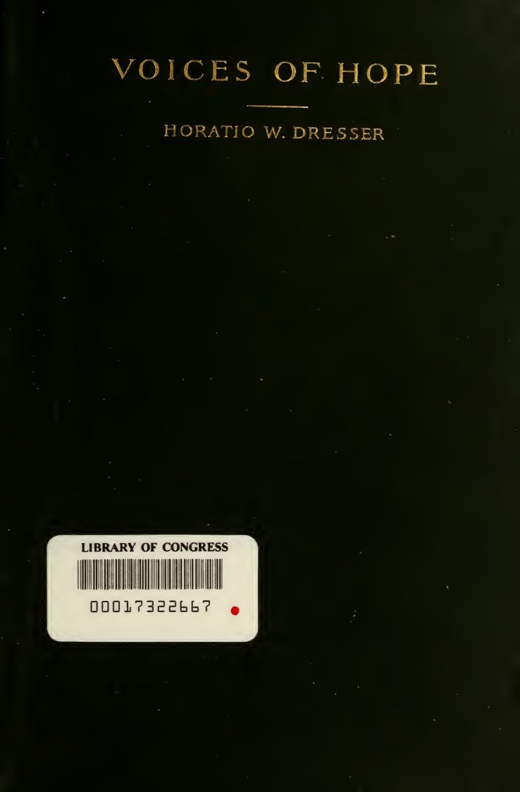Cover of Voices of Hope, and Other Messages from the Hills